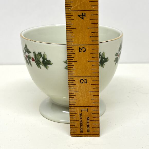 Baum Bros Formalities Holly Collection Serving Dip Bowl - Picture 6 of 7